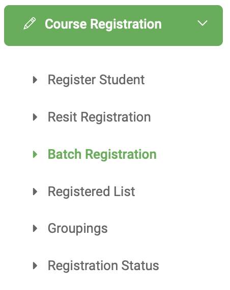 Batch Registration Osis Batch Registration Osis