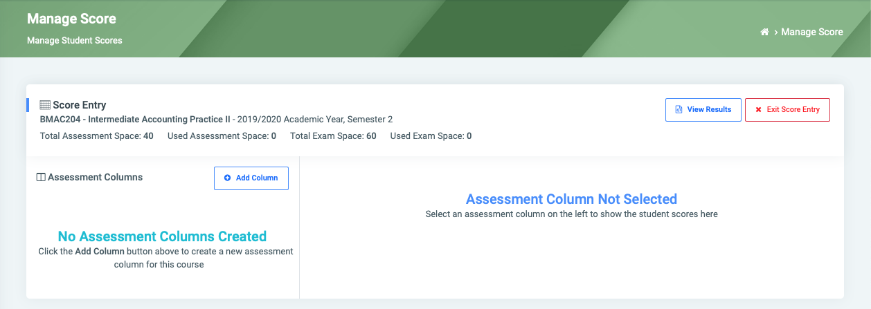 Score Processing OSIS