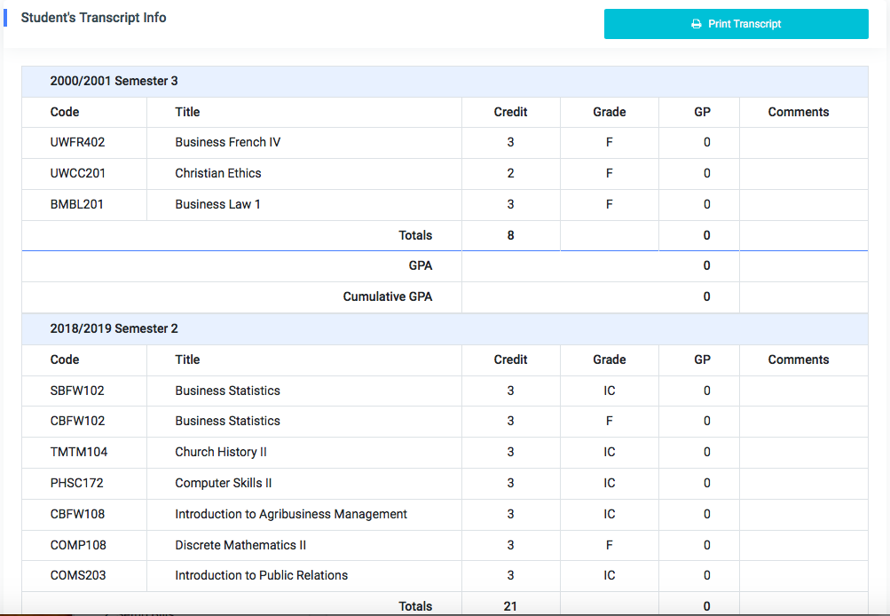 online-transcript-osis