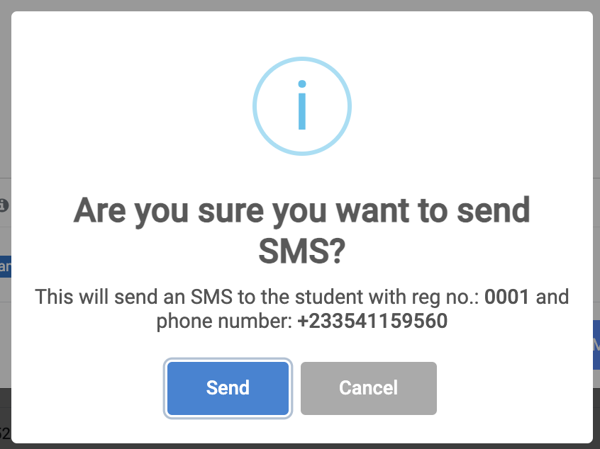 Send Single Message – OSIS